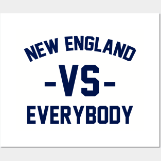 New England Vs Everybody Posters and Art